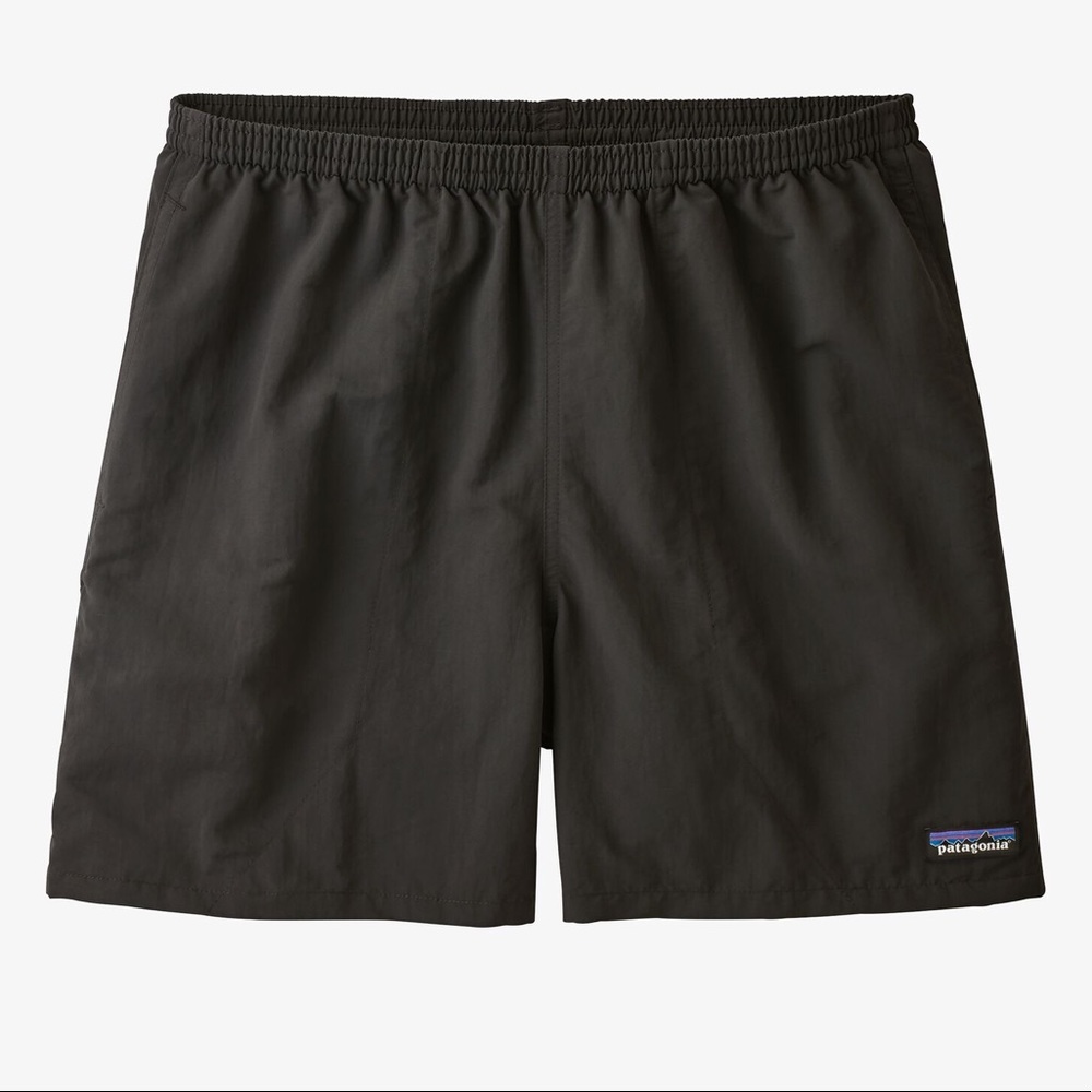 Patagonia men’s black swim shorts
